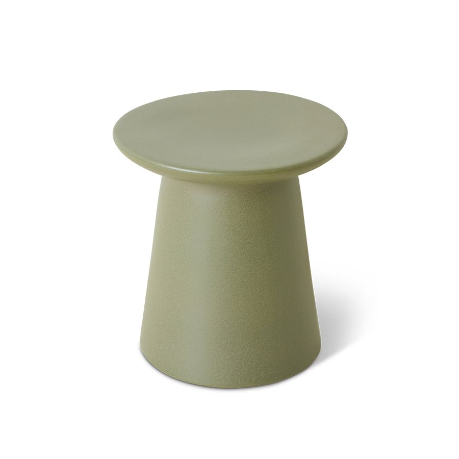 Earthenware side table - army M - Urban nest