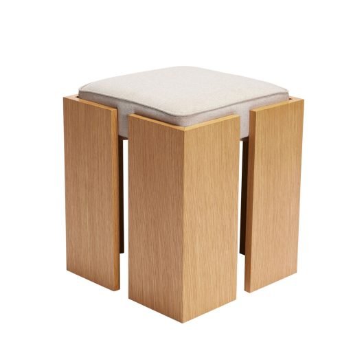 Forma stool - sand/natural - Urban Nest