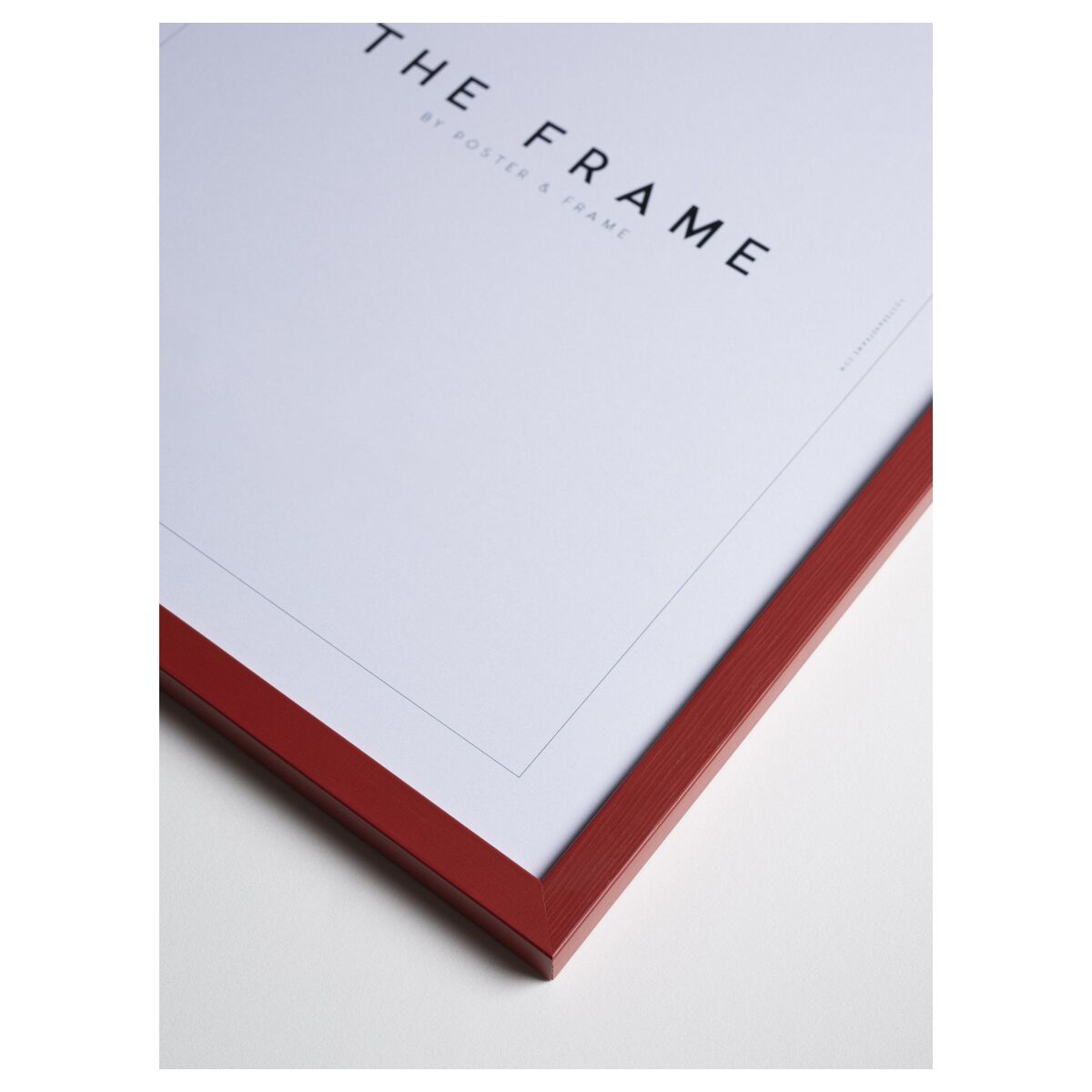 Frame - red wood - Urban nest