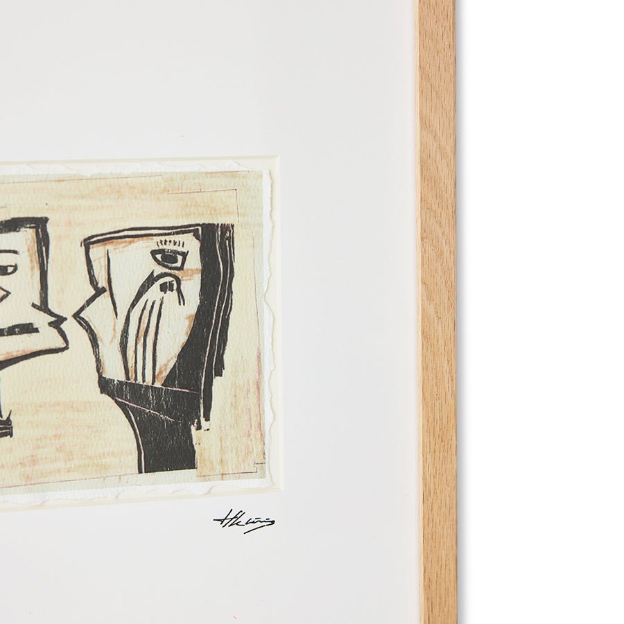 Framed artwork - marty and kosso - Urban nest