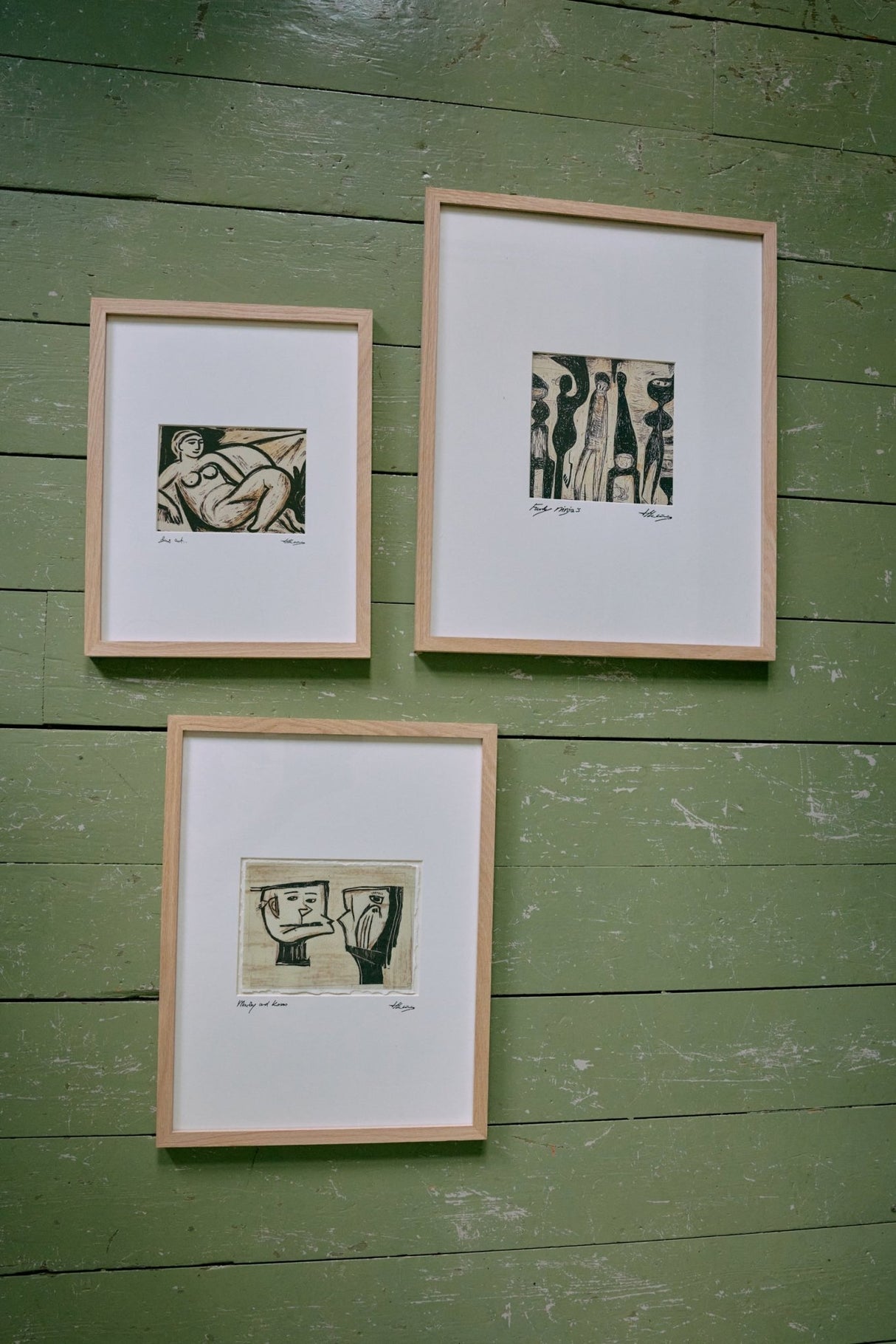 Framed artwork - marty and kosso - Urban nest