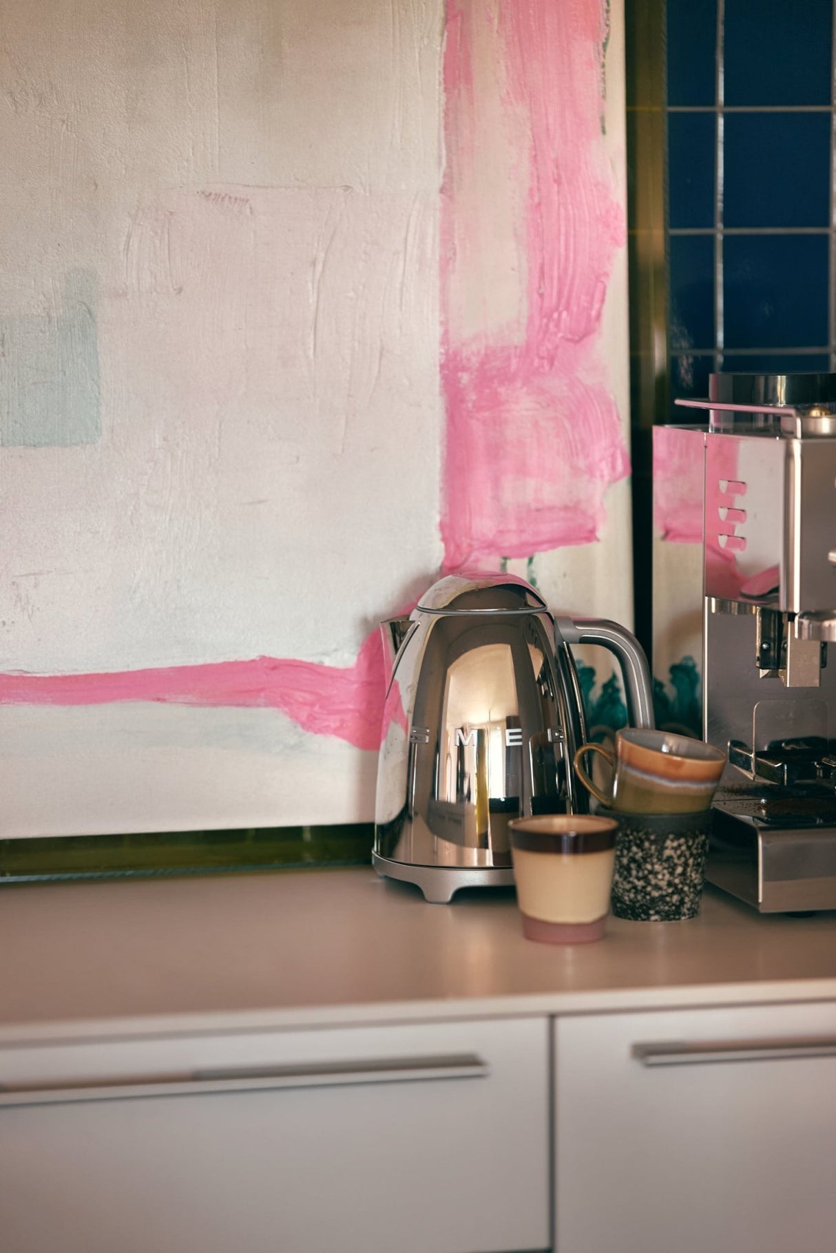 Framed artwork - white sands - Urban nest