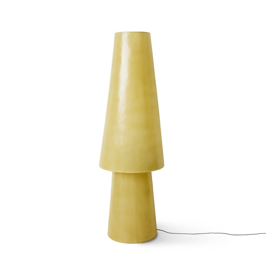 Glassfiber floor lamp, soft green - Urban nest