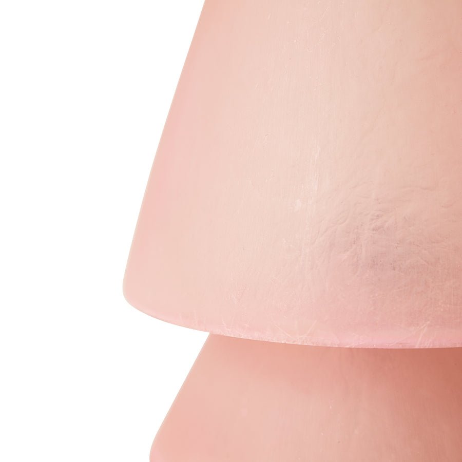 Glassfiber table lamp - pink - Urban nest