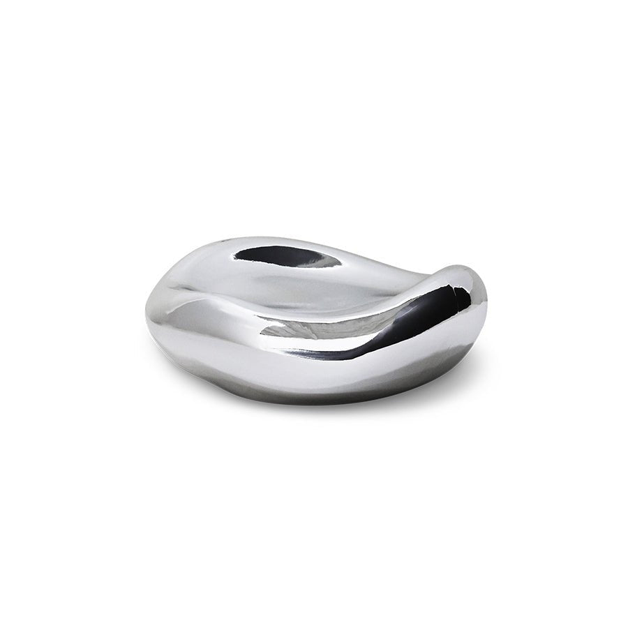 Gleam glass bowl - chrome - Urban nest