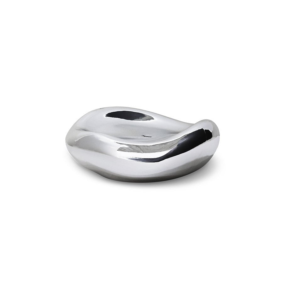 Gleam glass bowl - chrome - Urban nest