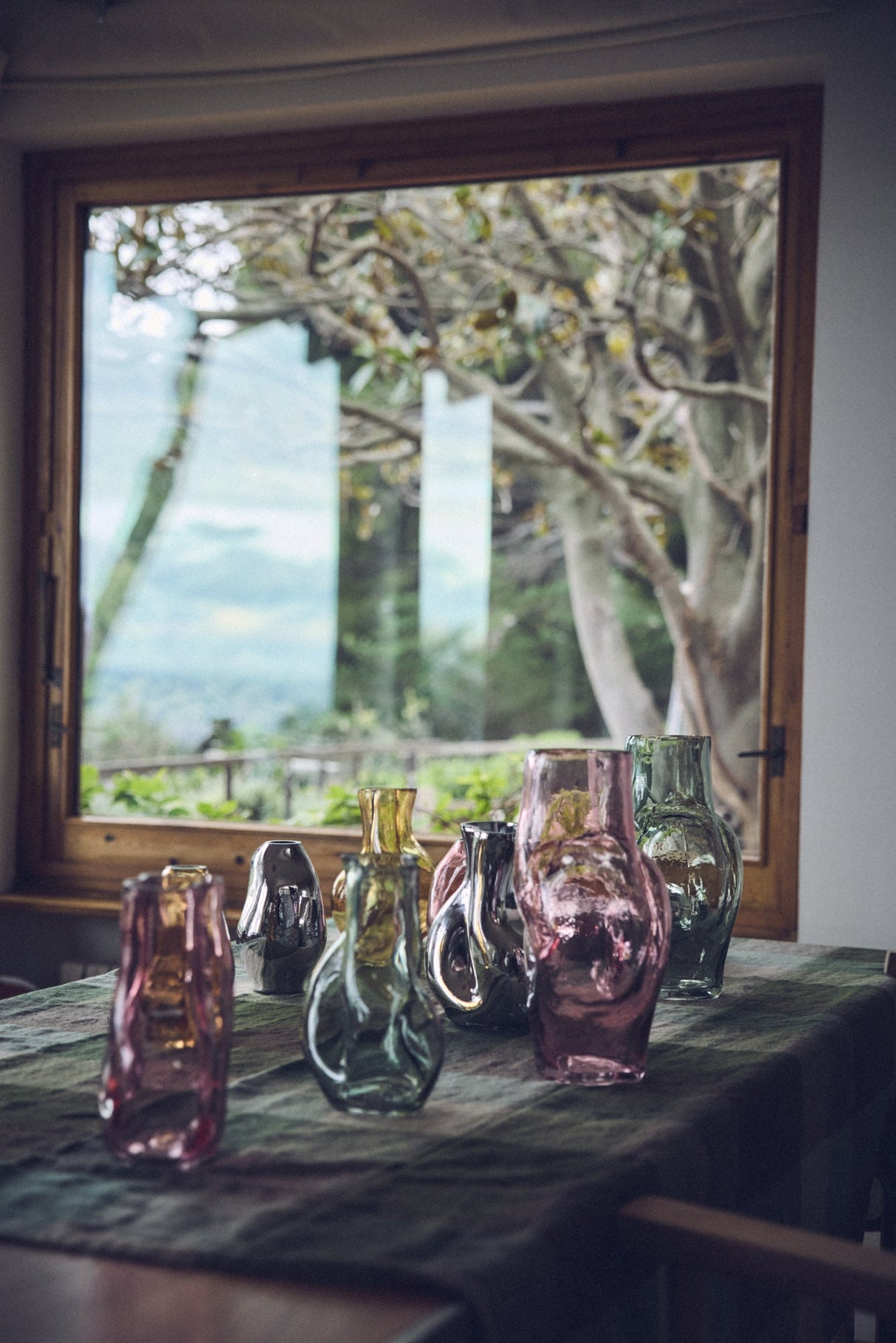 Gleam glass - high vase - Urban nest