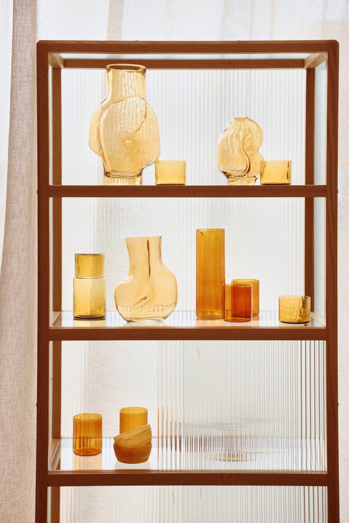 Gleam glass - high vase - Urban nest