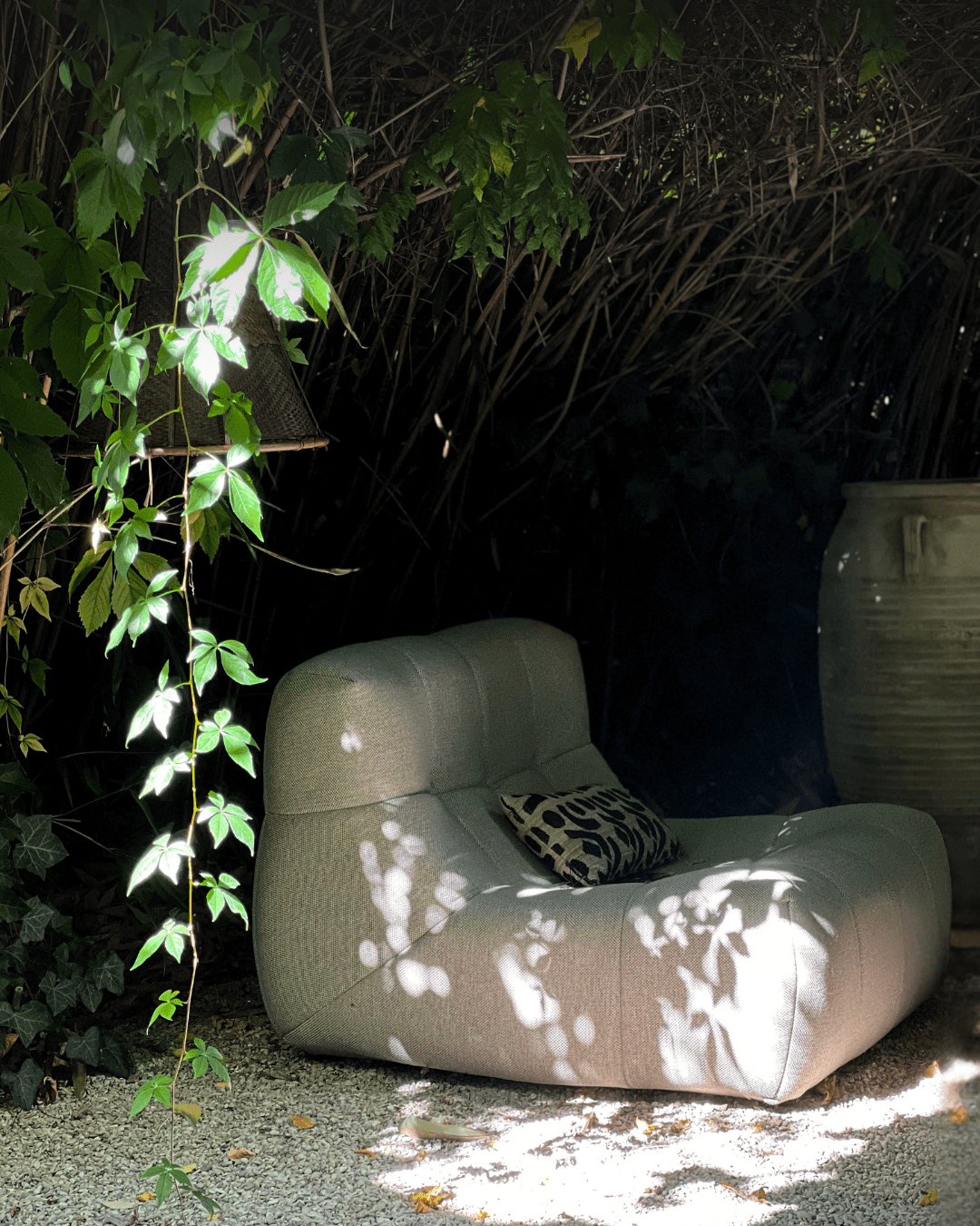 Lazy lounge chair outdoor - natural - Urban nest