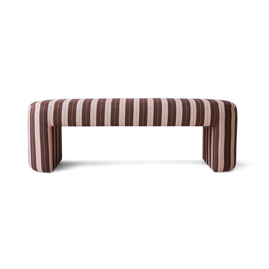 Lobby bench striped - Urban Nest