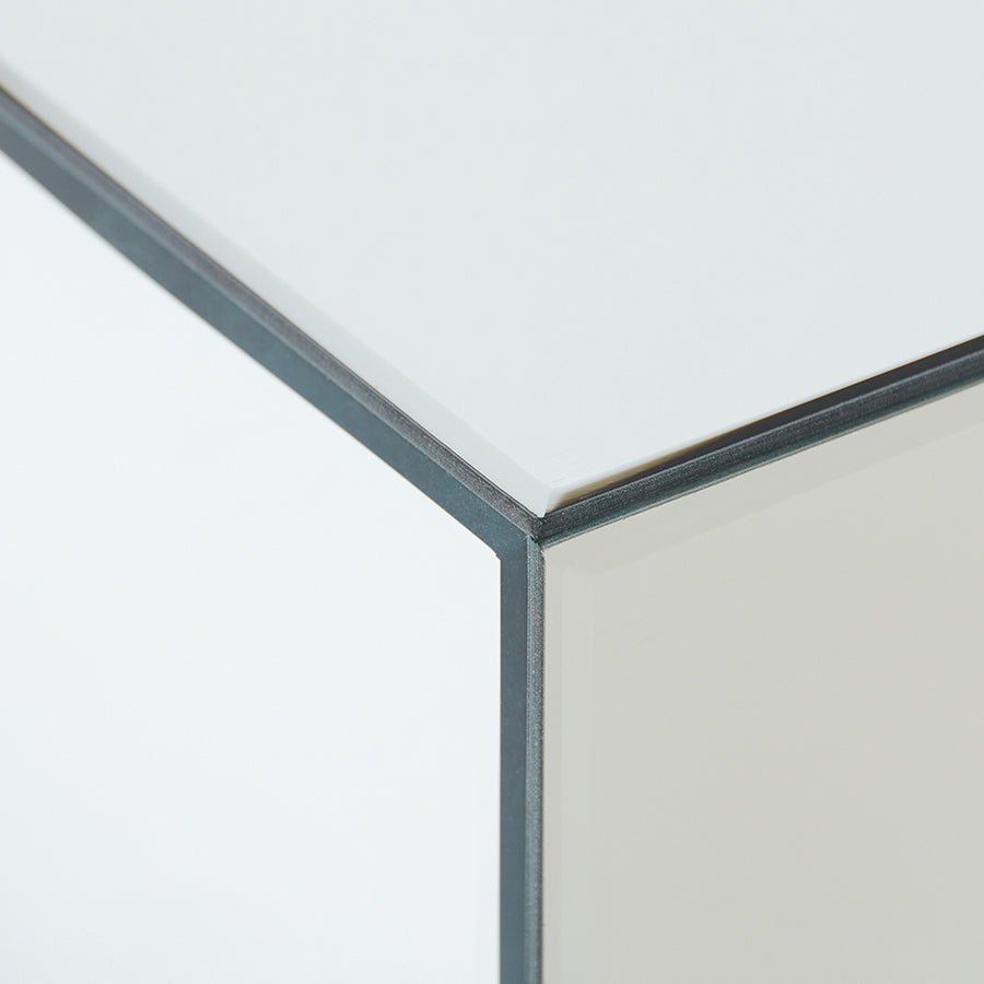 Mirror block table - clear - Urban nest