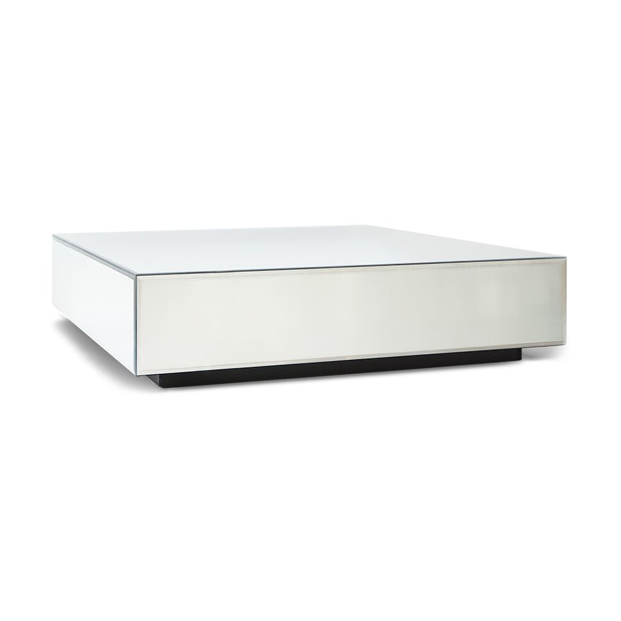 Mirror block table - clear - Urban nest