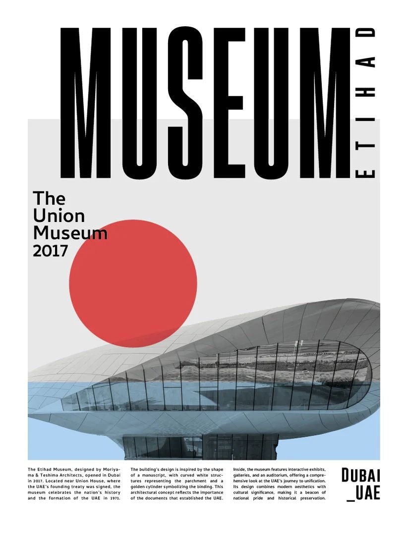 Museum etihad poster - Urban nest