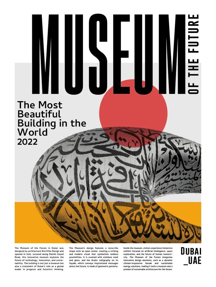 Museum of the future poster - Urban nest