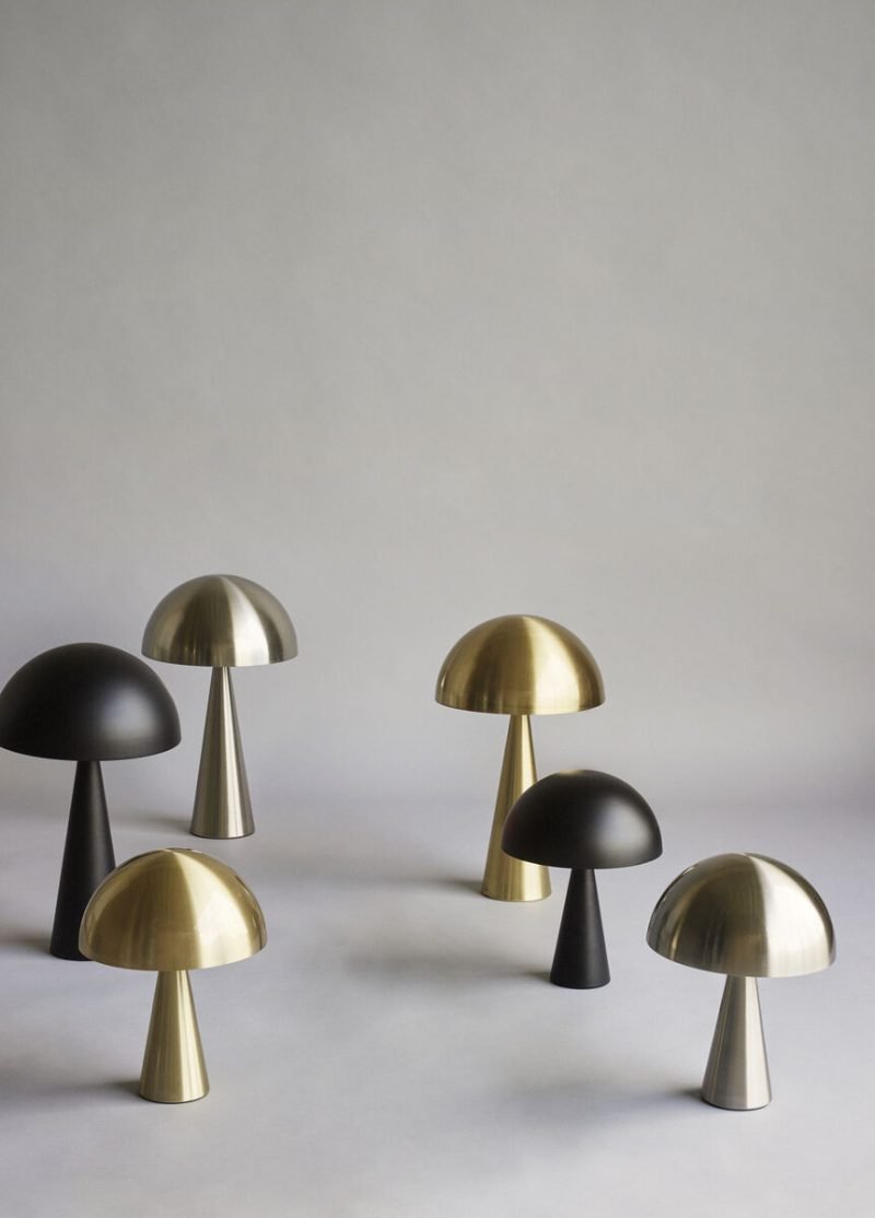 Mush table lamp - brass - Urban nest