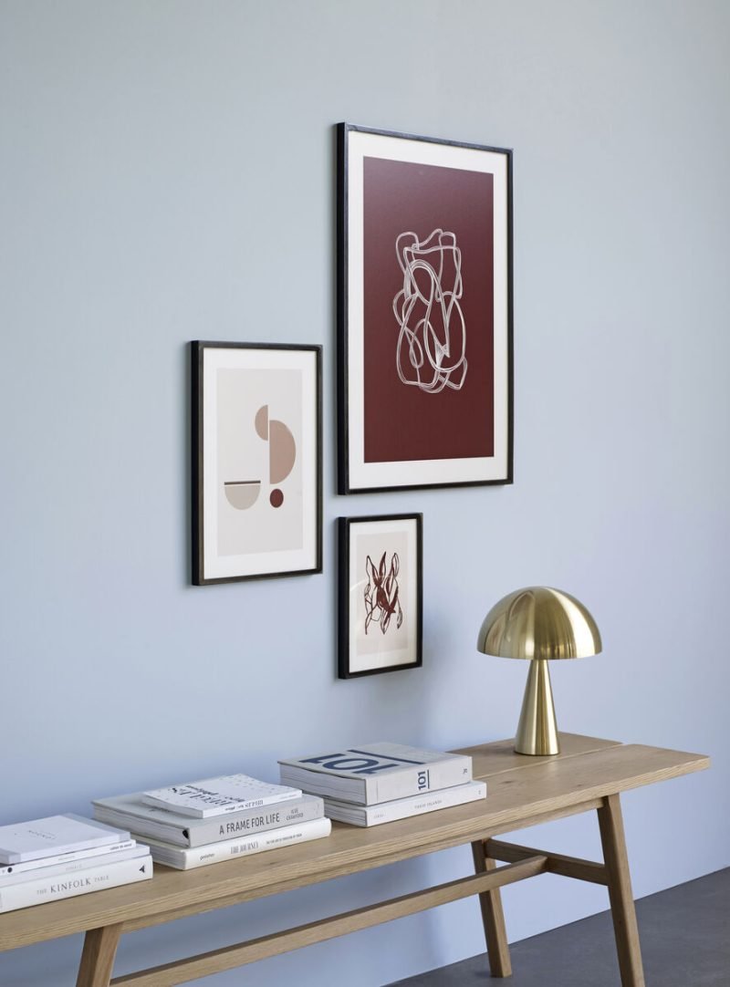 Mush table lamp - brass - Urban nest