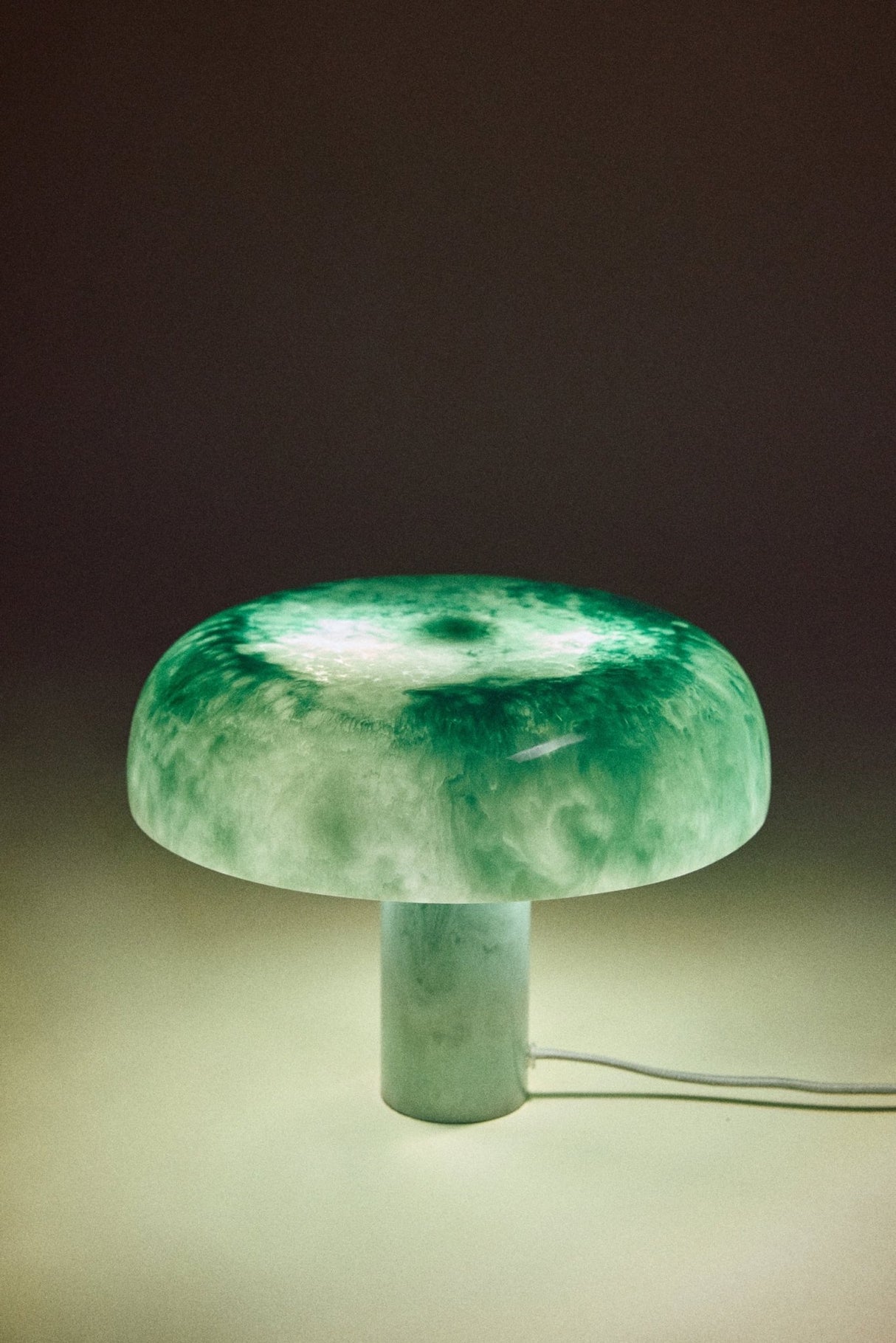 Mushroom lamp small, mint - Urban nest
