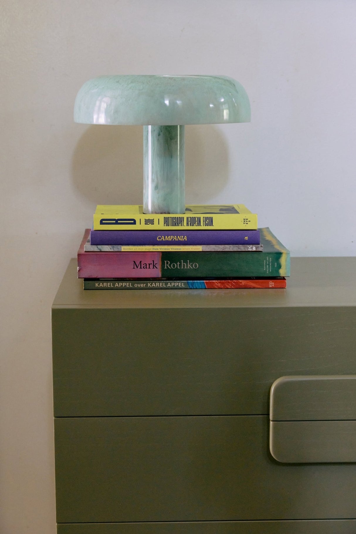 Mushroom lamp small, mint - Urban nest