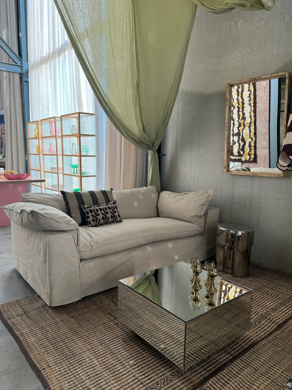 Nomad couch - pure, ivory - Urban nest