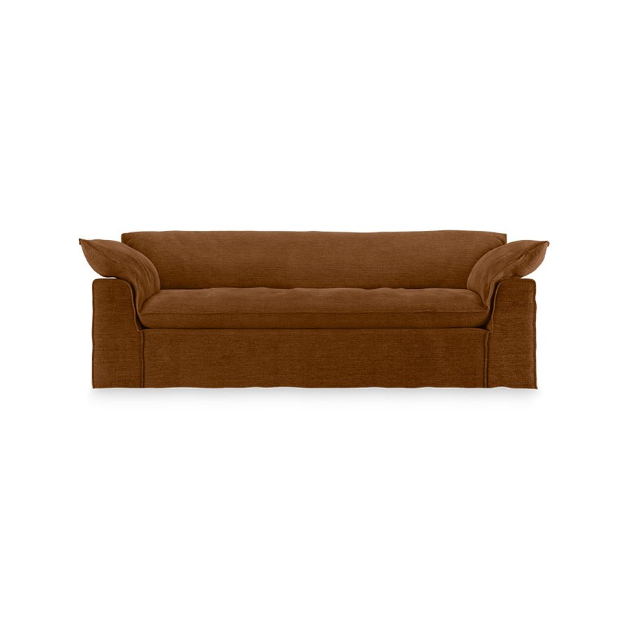 Nomad couch: royal velvet, caramel - Urban nest