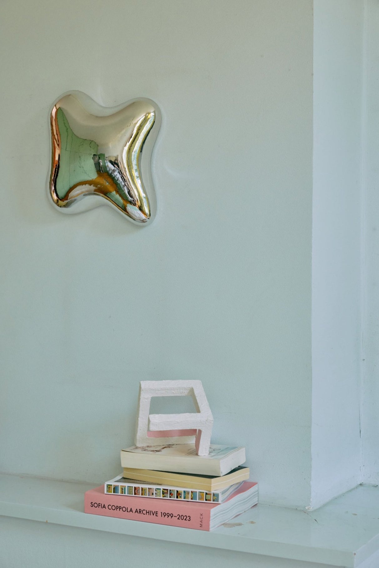 Orb wall sculpture chrome - Urban nest