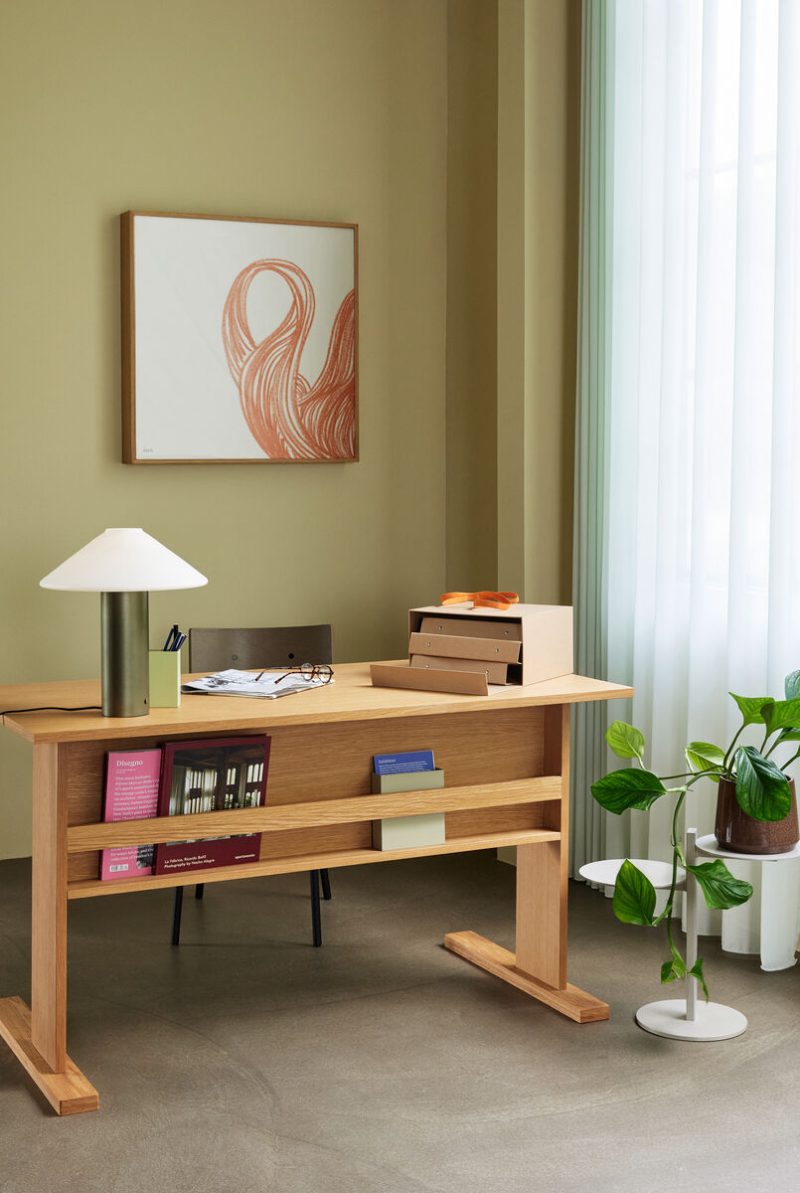 Orbit table lamp dark green - Urban nest