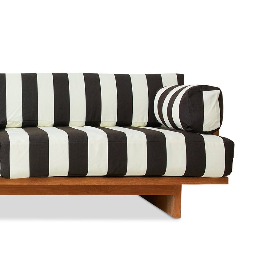 Outdoor sofa teak - stracciatella - Urban nest