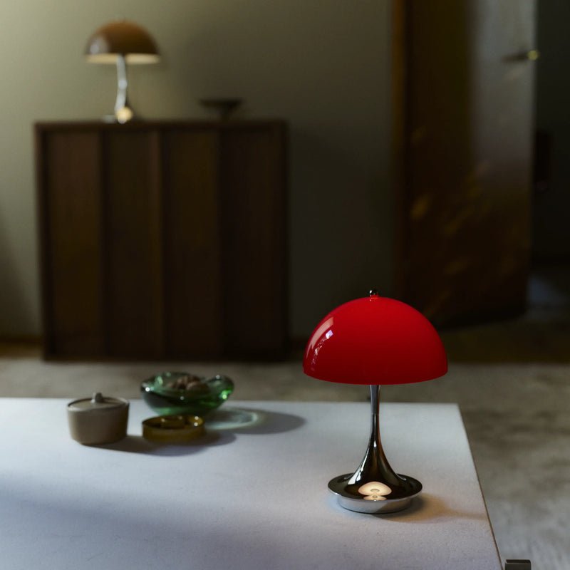 Panthella 160 chrome portable lamp | The originals - Urban nest