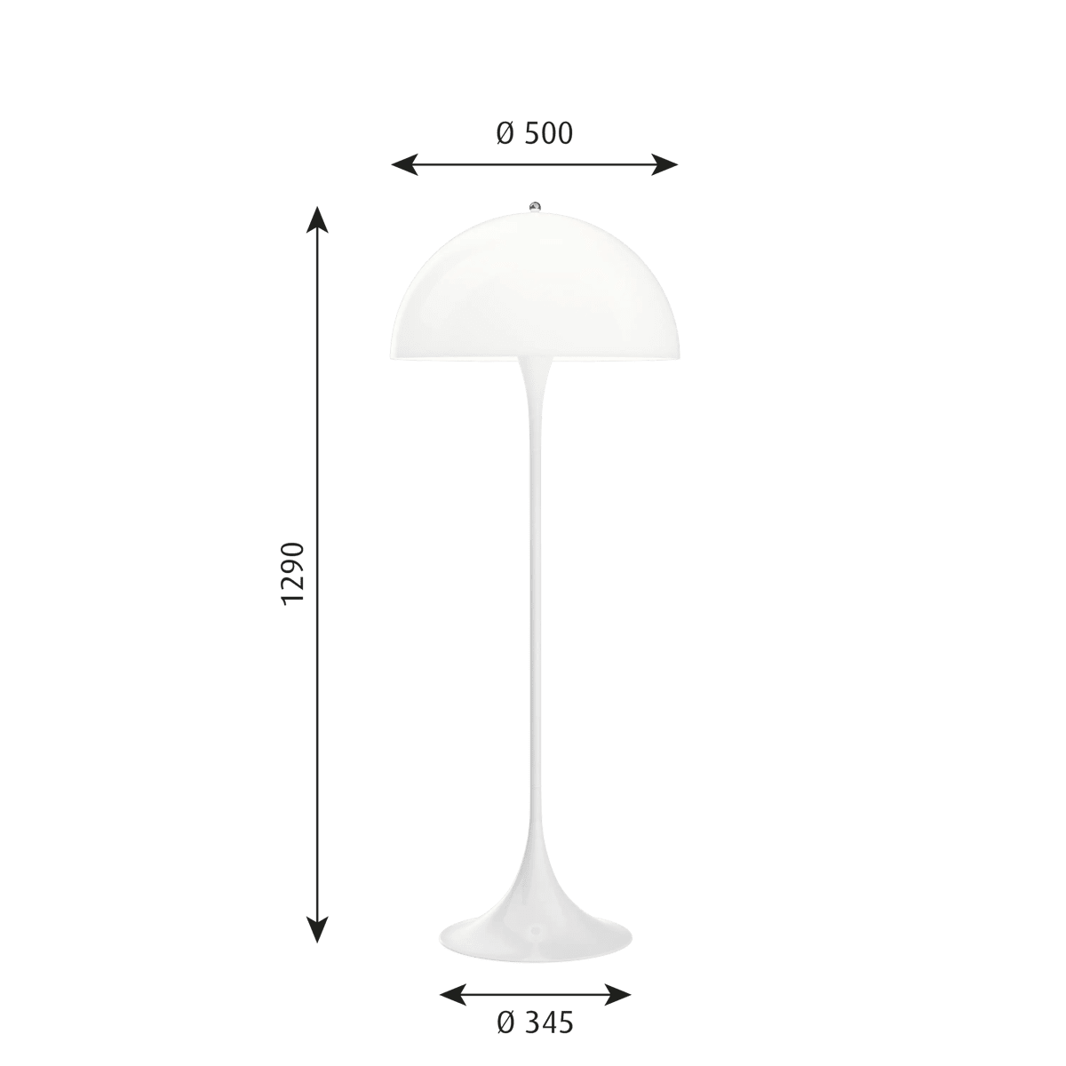 Panthella floor lamp - Urban nest