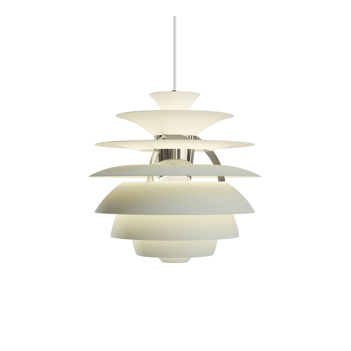 PH Snowball, Dusty green/high luster chrome plated - Urban nest