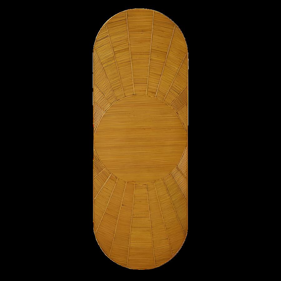 Rattan wall panel sun - Urban Nest