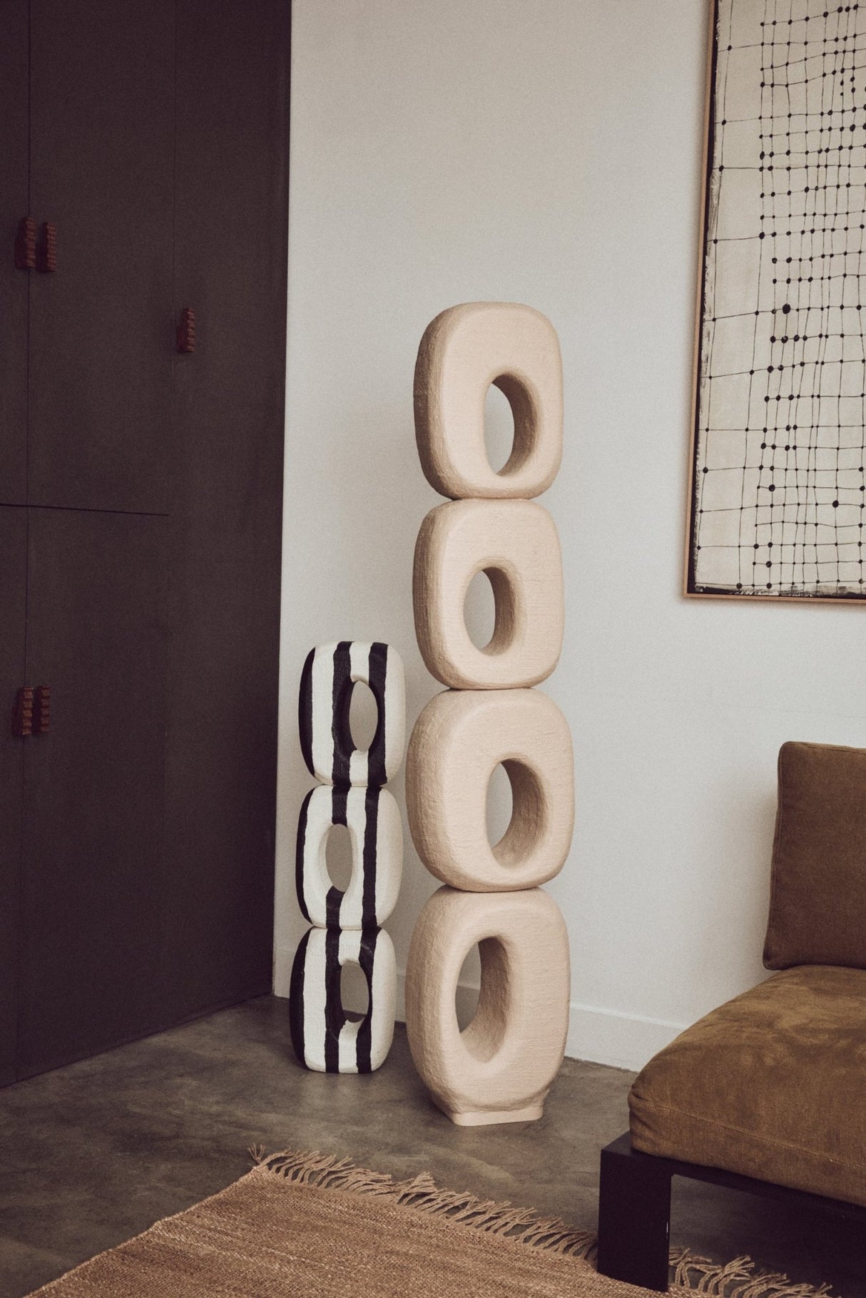 Raw art sculpture - Urban nest