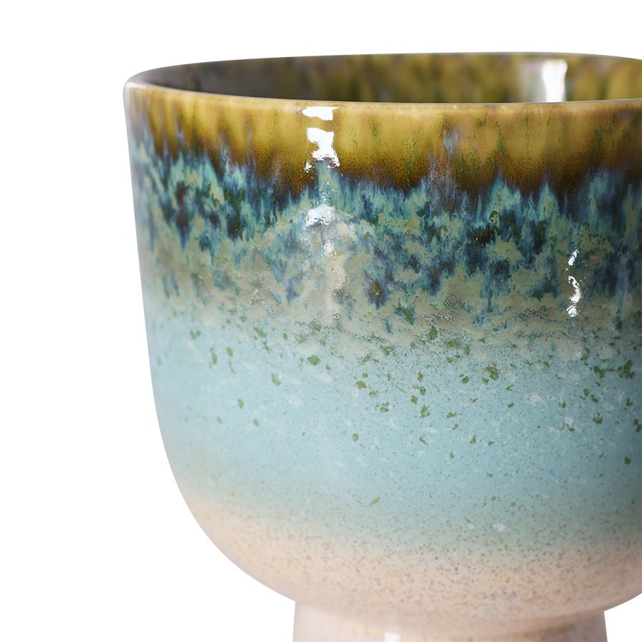 Retro flower pot lagoon - Urban nest