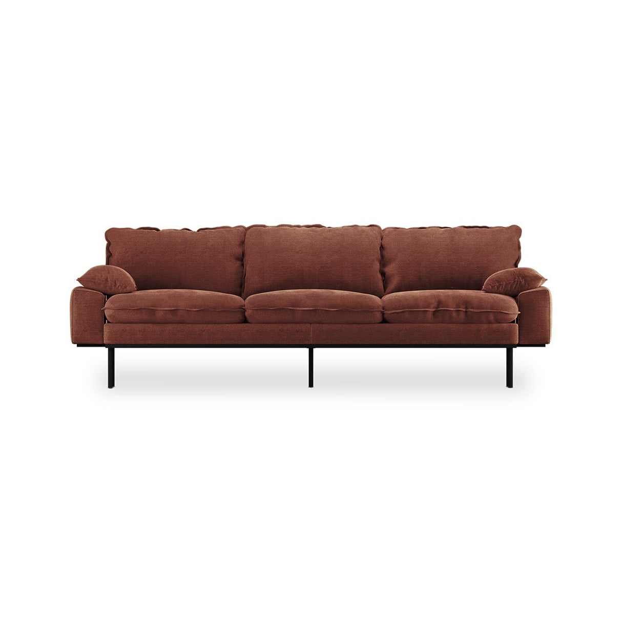 Retro sofa: 3 - seats royal velvet magnolia - Urban nest