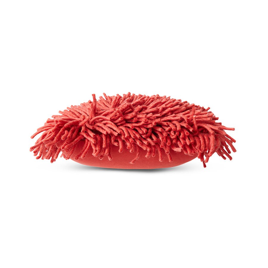 Rugged woolen cushion cherry red - Urban nest