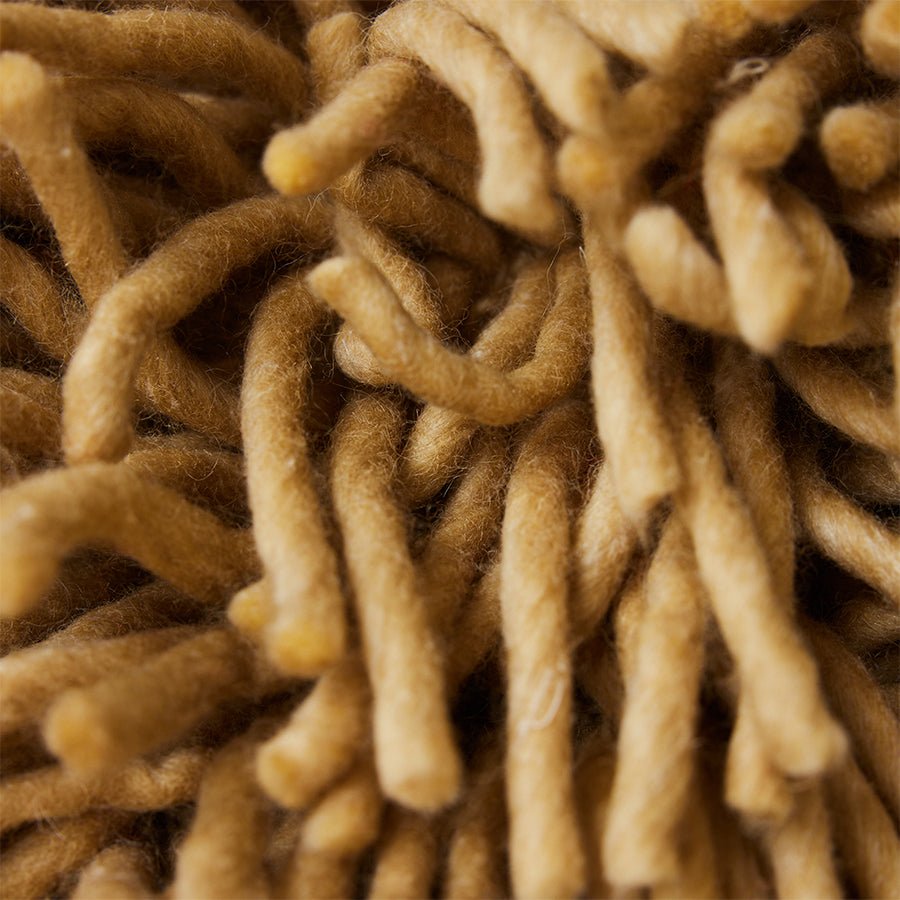 Rugged woolen cushion olive - Urban nest