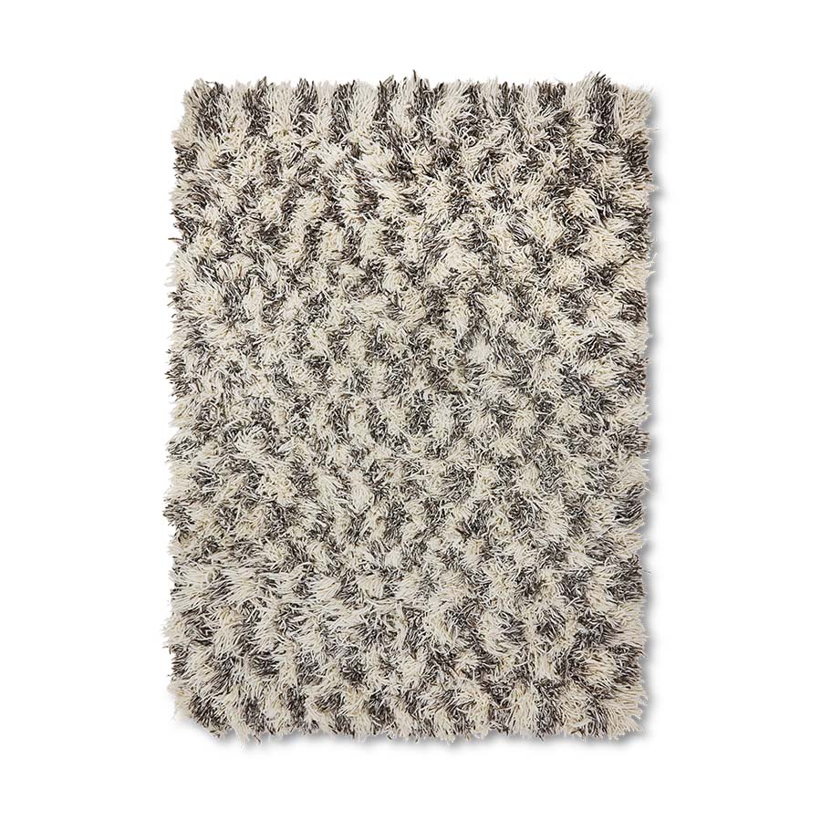 Shaggy rug, checkers - Urban nest