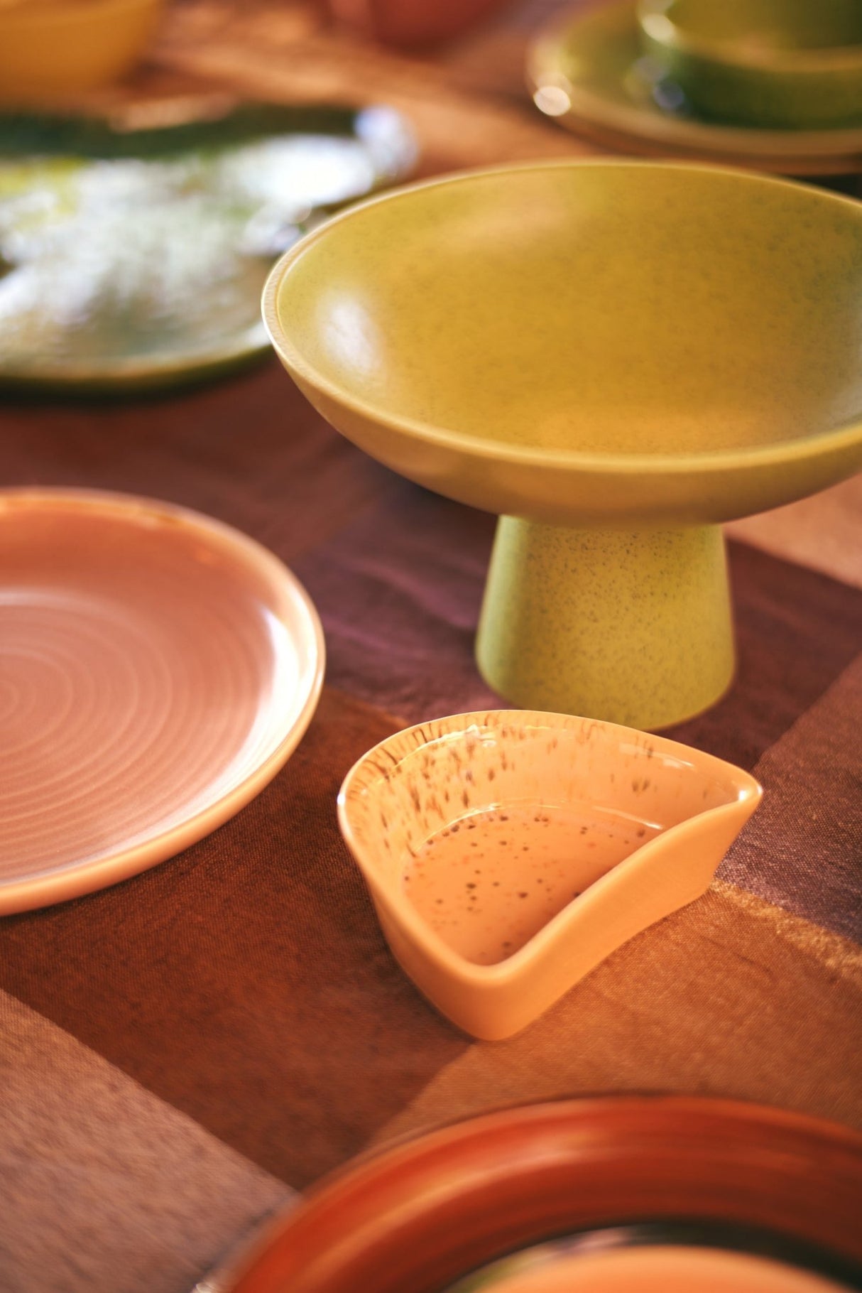 Shell tapas bowl - speckled - Urban nest