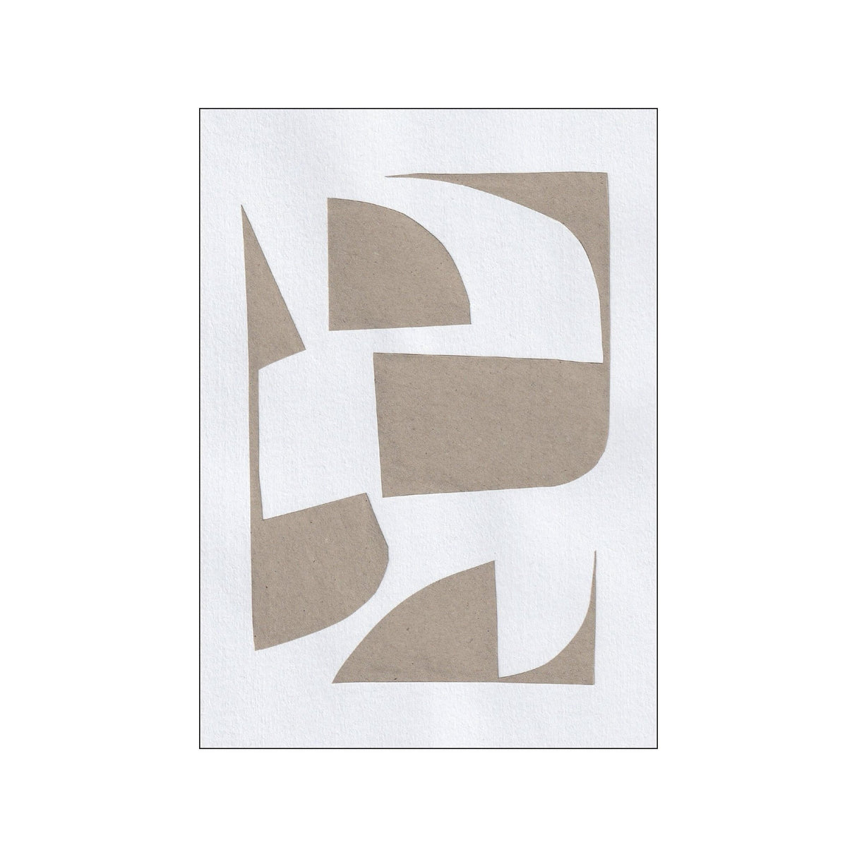 Sommer Art Studio | Abstract puzzle 01 - Urban nest