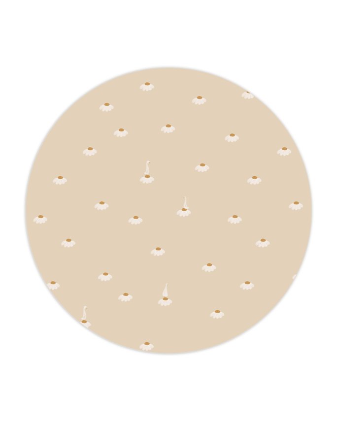Sweet camomile soft almond wallpaper - Urban nest
