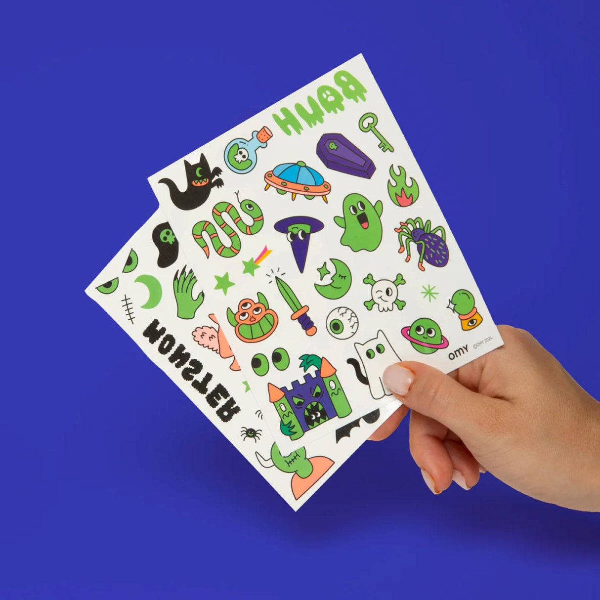 Tattoos - boo! glow in the dark - Urban nest