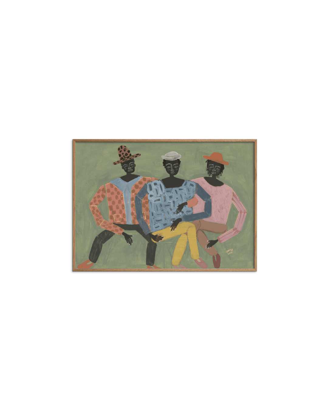 The Poster Club x Ibi Meier - Oruitemeka | Hanging Out - Urban nest