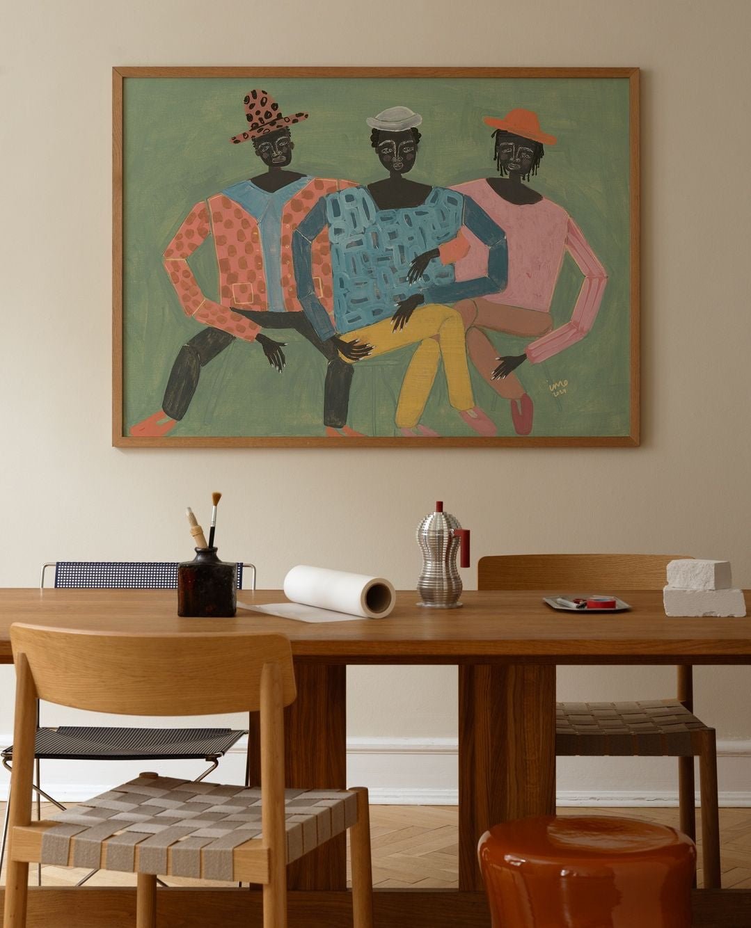 The Poster Club x Ibi Meier - Oruitemeka | Hanging Out - Urban nest