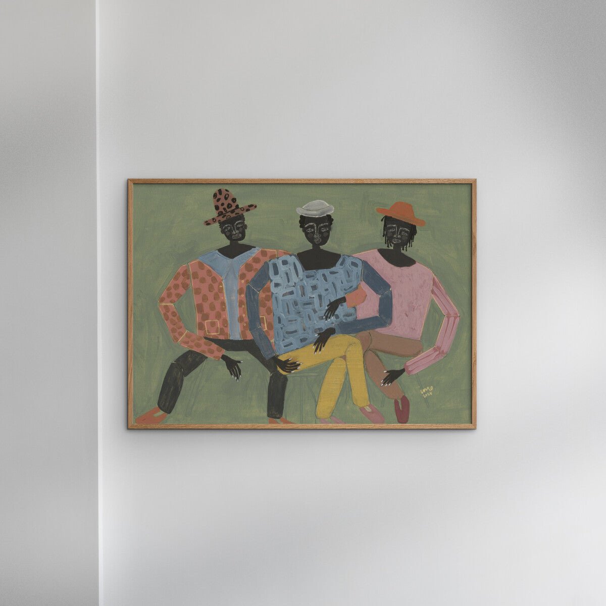 The Poster Club x Ibi Meier - Oruitemeka | Hanging Out - Urban nest