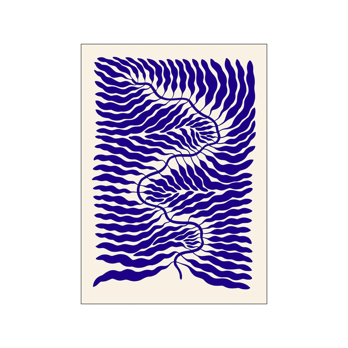 The Poster Club x Linnea Andersson | Little blue - Urban nest