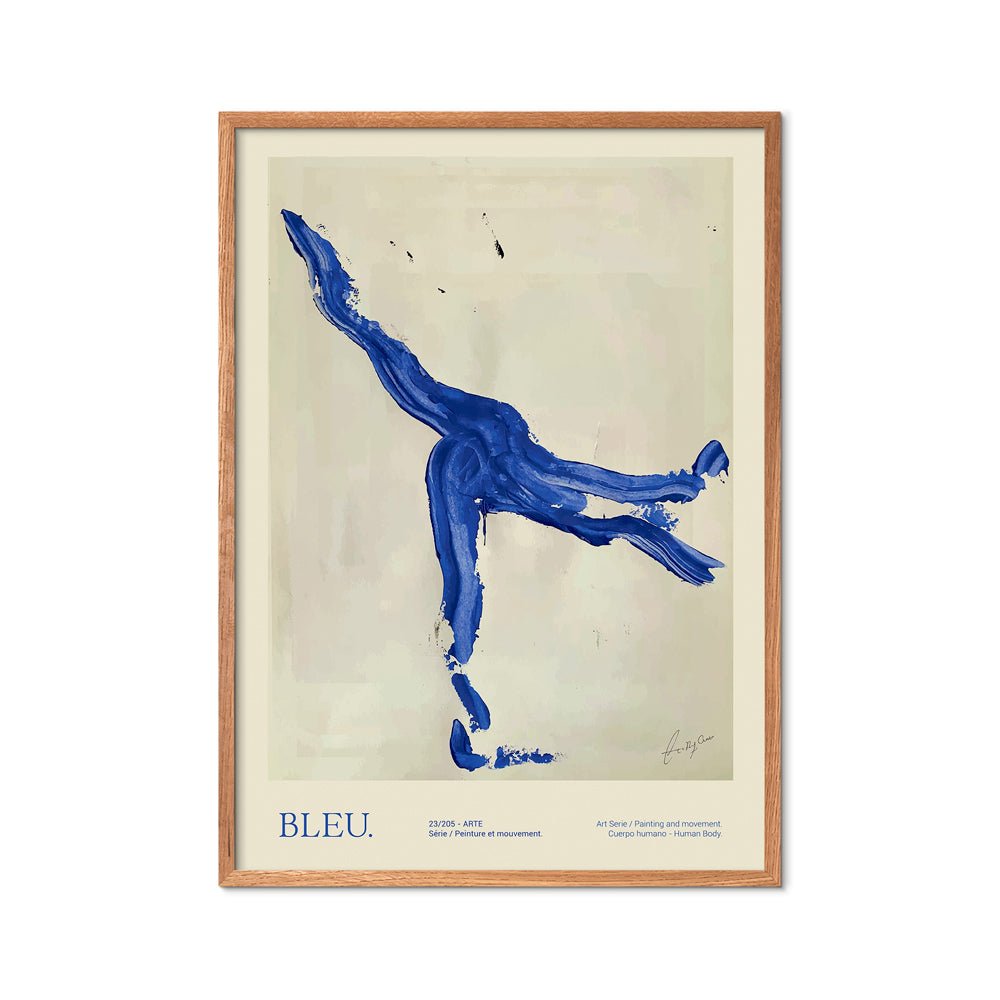 The Poster Club x Lucrecia Rey Caro | Bleu - Urban Nest