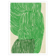 The Poster Club x Rebecca Hein | Green ocean - Urban nest