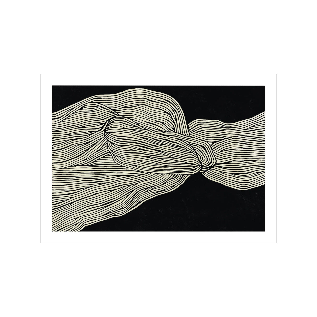 The Poster Club x Rebecca Hein | The Line No 12 - Urban nest