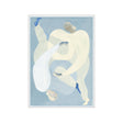 The Poster Club x Sofia Lind | Hold you - blue - Urban Nest