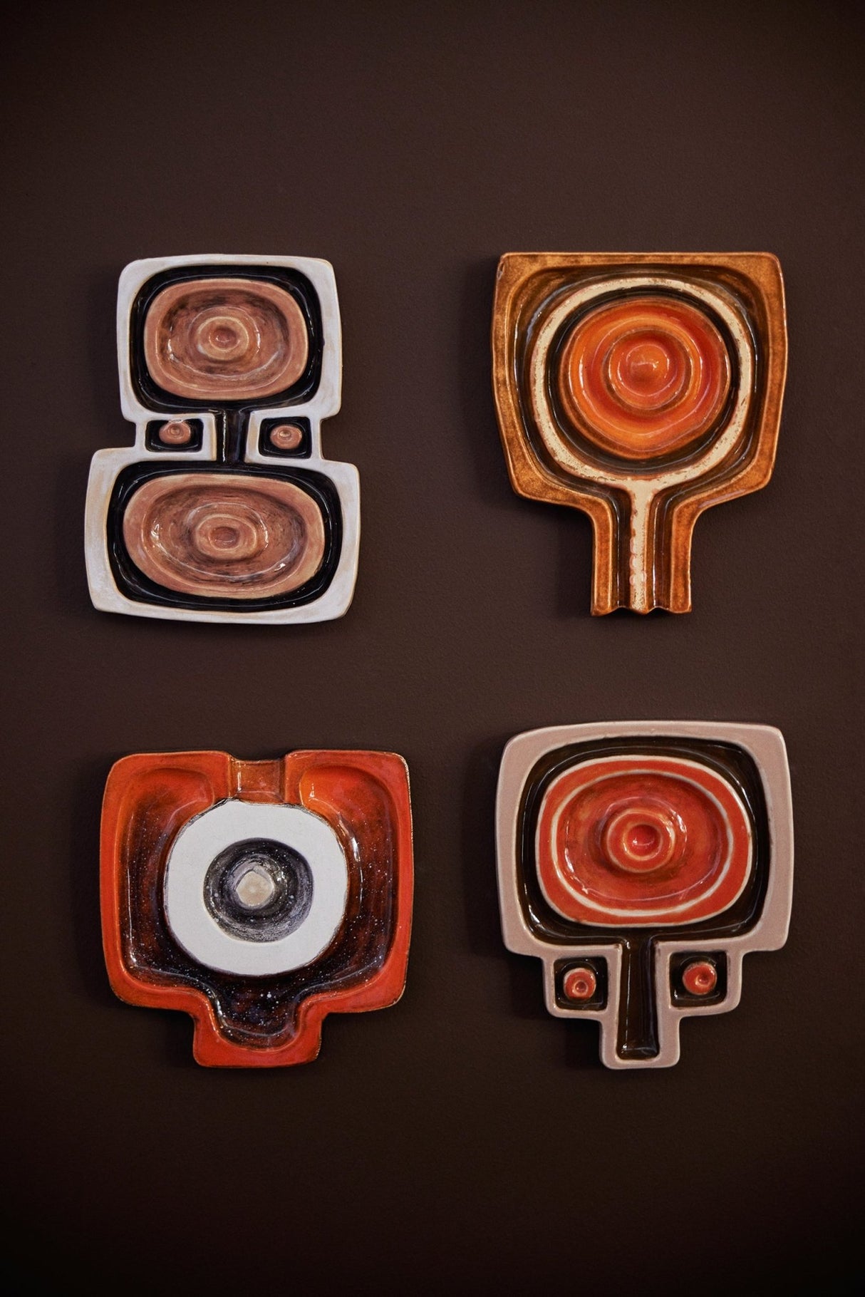 Wall art ceramic - field - Urban nest
